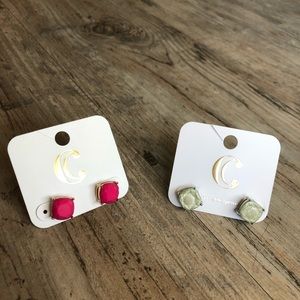 NEW ✨ 2 Pairs! Bright, cute earrings!